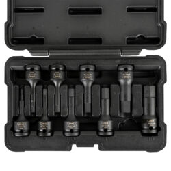 Conjunto de 9 Pontas Hexagonais de Impacto JBM 1/2 Polegadas - Image 3