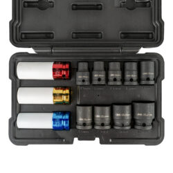 Conjunto de 12 Chaves de Caixa de Impacto JBM 1/2 Polegadas para Rodas - Image 3