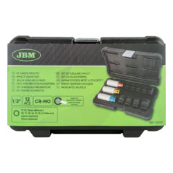 Conjunto de 12 Chaves de Caixa de Impacto JBM 1/2 Polegadas para Rodas - Image 5