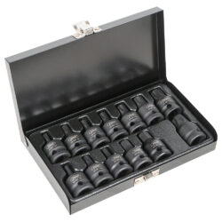 Conjunto de 13 Pontas de Impacto Hexagonais e Torx JBM 1/2 Polegadas - Image 2