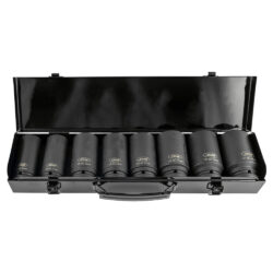 Conjunto de 8 Chaves de Caixa de Impacto JBM 3/4 Polegadas Hexagonais
