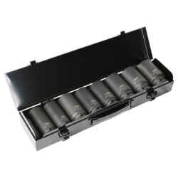 Conjunto de 8 Chaves de Caixa de Impacto JBM 3/4 Polegadas Hexagonais - Image 2