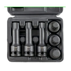 Conjunto de 6 Chaves de Caixa e Pontas XZN de Impacto JBM 1/2 Polegadas - Image 3