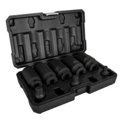 Conjunto de 8 Chaves de Caixa e Pontas XZN de Impacto JBM 1/2 Polegadas - Image 2