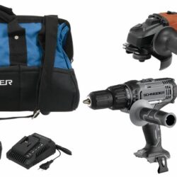 Pack SCHNEIDER 20V Berbequim 50Nm + Rebarbadora 125mm + Serra Circular 165mm