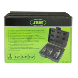 Conjunto de 3 Articulações de Impacto JBM 1/4, 3/8 e 1/2 Polegadas - Image 5
