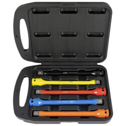 Jogo de Barras de Extensão de Impacto com Limitador de Torque JBM 1/2″ 5 Peças