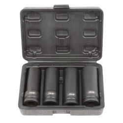 Conjunto de 4 Chaves de Caixa de Impacto JBM 1/2 Polegadas para Parafusos de Segurança