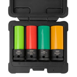 Conjunto de 4 Chaves de Caixa de Impacto JBM 1/2 Polegadas para Jantes de Liga - Image 3