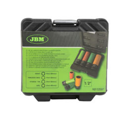 Conjunto de 4 Chaves de Caixa de Impacto JBM 1/2 Polegadas para Jantes de Liga - Image 5