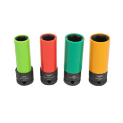 Conjunto de 4 Chaves de Caixa de Impacto JBM 1/2 Polegadas para Jantes de Liga - Image 6