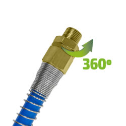 Mangueira de Ar em Espiral JBM 10MM 15M 3/8 Polegadas - Image 3