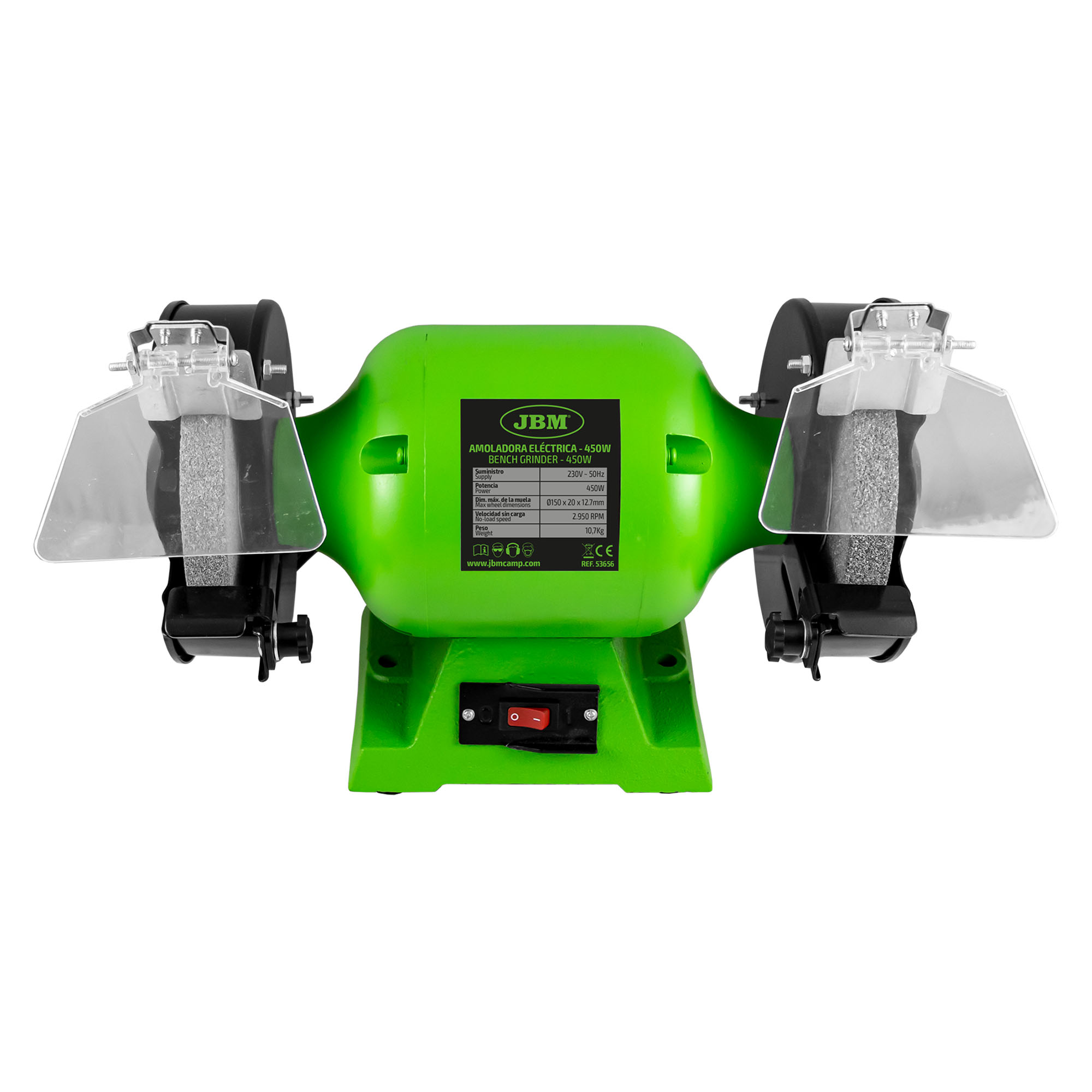 Esmeriladora Elétrica JBM 450W 230V 2950RPM