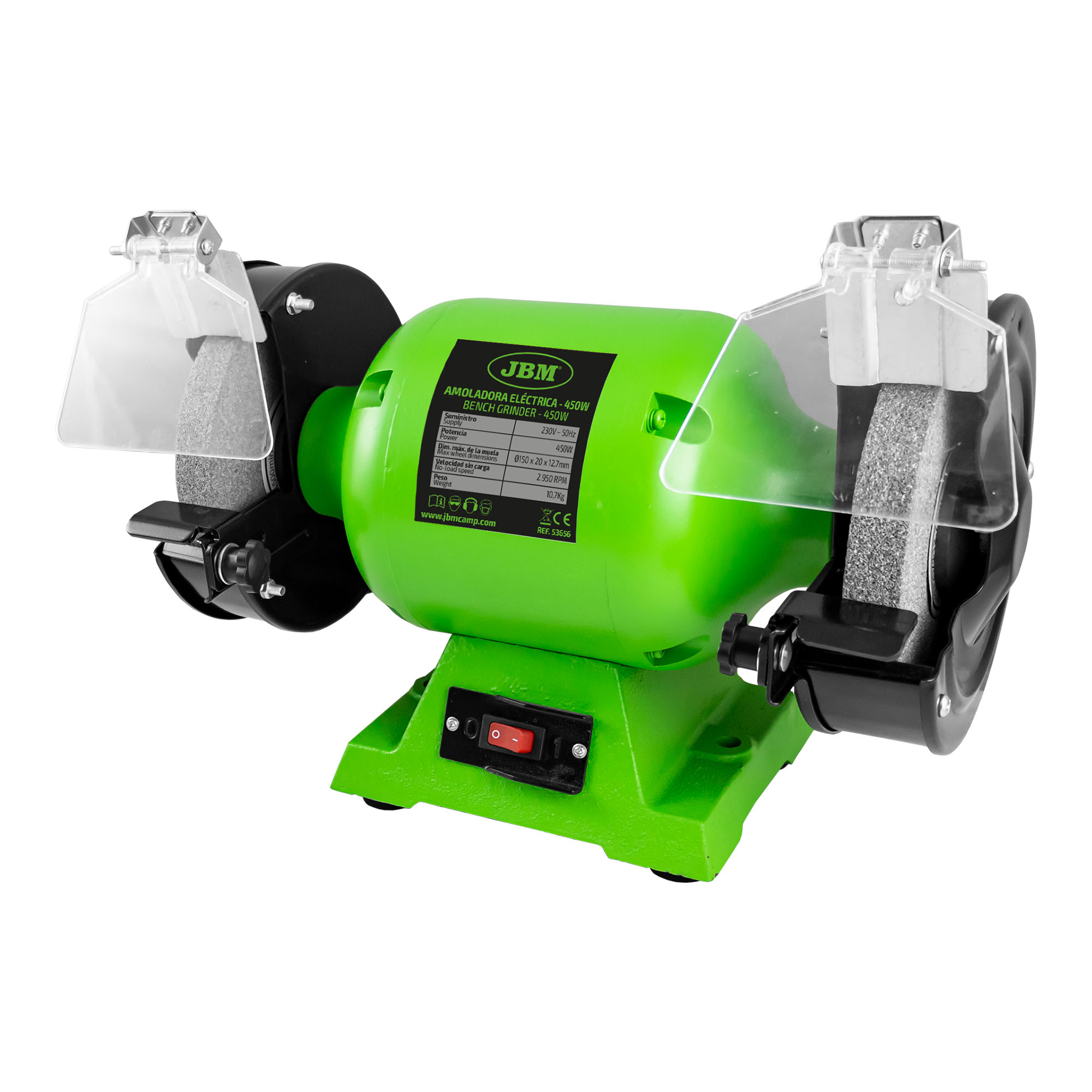 Esmeriladora Elétrica JBM 450W 230V 2950RPM