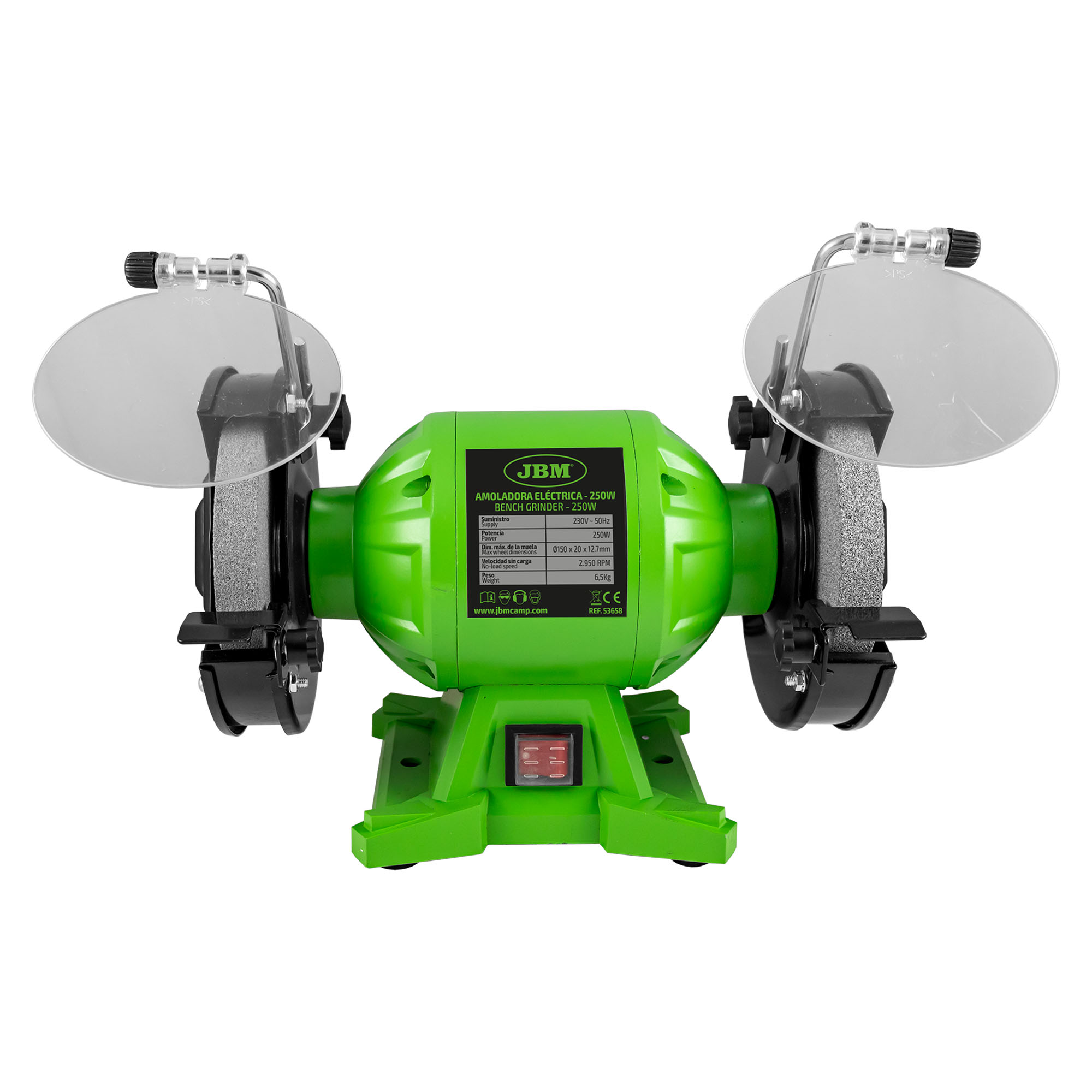 Amoladora Elétrica JBM 230V 250W 150mm Amoladora Elétrica JBM 230V 250W 150mm
