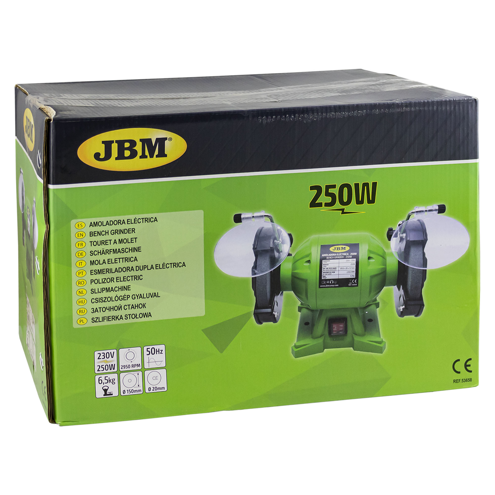 Amoladora Elétrica JBM 230V 250W 150mm