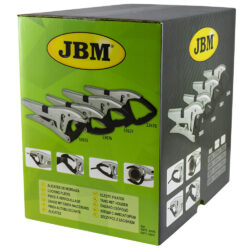 Alicate de Pressão JBM de Mordente Curvo Longo 10,5 Polegadas - Image 5