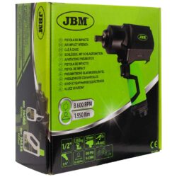 Chave de Impacto Pneumática JBM 1/2″ 1950Nm 8600rpm - Image 5