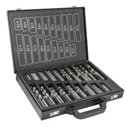 Estojo de Brocas Helicoidais JBM HSS-G 4341 1-10mm 170 Peças