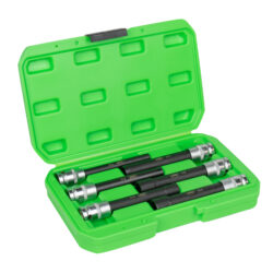 Set de 6 Chaves de Caixa Torx Tipo E Extra Longas 1/2" JBM