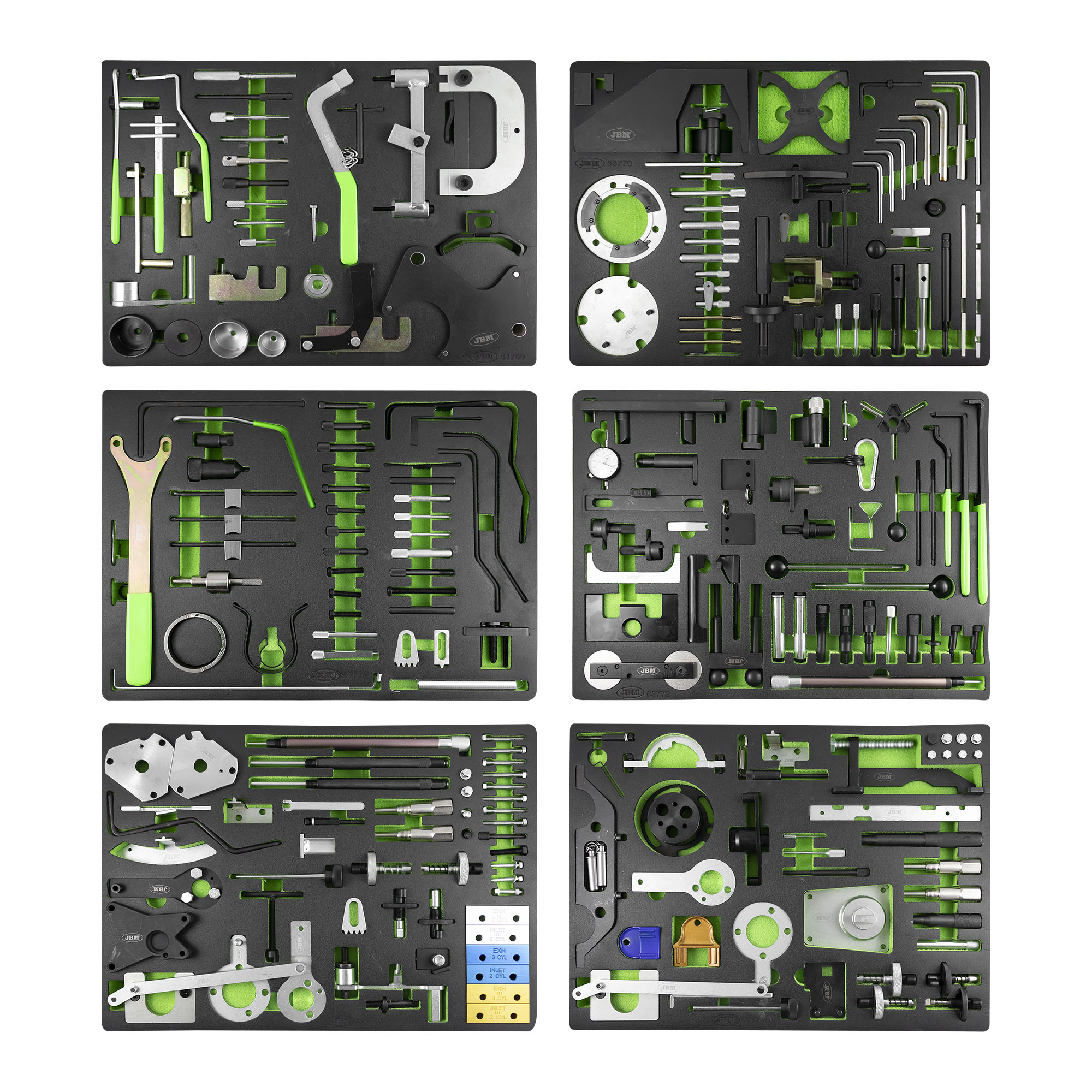 Carro de Ferramentas com Kit de Calado 7 Gavetas JBM 250 Peças