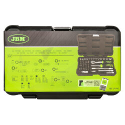 Estojo de Ferramentas JBM 56 Peças 1/4" 12 Cantos - Image 5