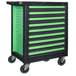 Carro de Ferramentas JBM 9 Gavetas Verde