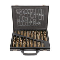 Jogo de 170 Brocas Helicoidais de Cobalto HSS-CO5 JBM 1-10mm