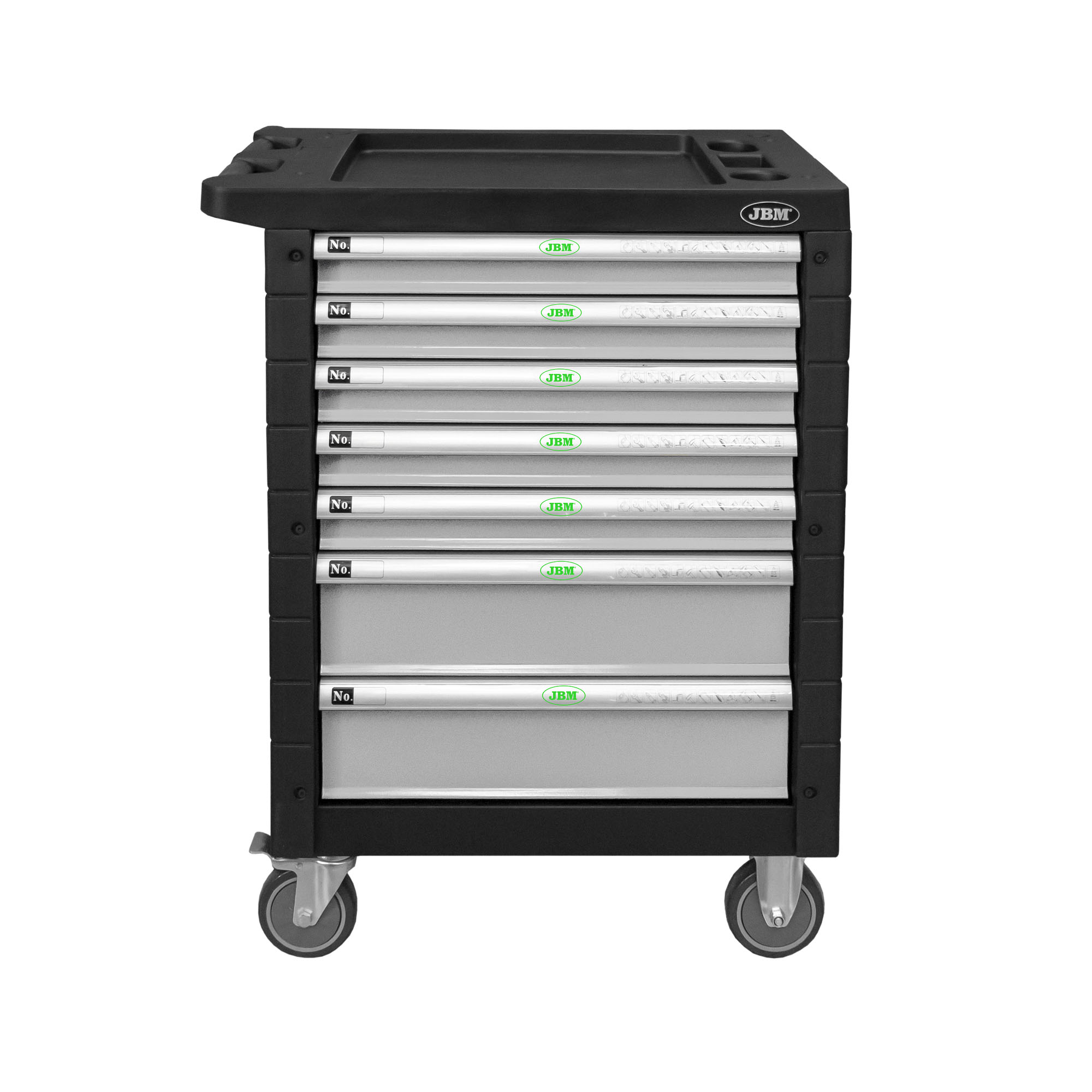 Carro de Ferramentas JBM com Kits de Calado 7 Gavetas 250 Peças