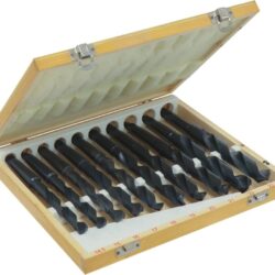 Jogo de 10 Brocas HSS Rectificadas DRAKKAR 14,5 a 23mm Cone Morse CM2 - Image 2