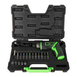 Conjunto de Aparafusadora a Bateria JBM 3,6V com Pontas