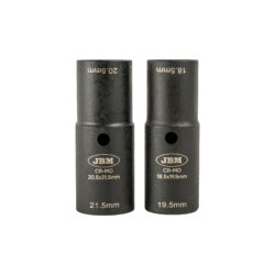 Set de 2 Vasos de Impacto 1/2" para Jantes de Alumínio Ford JBM