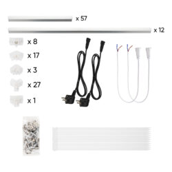 Conjunto de Luzes LED Hexagonais JBM 83640lm 615W 6500K - Image 2