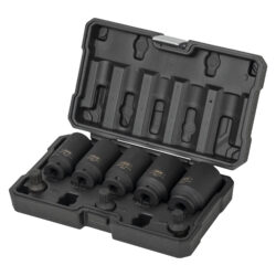 Jogo de Chaves de Caixa Hexagonais e Pontas de Impacto XZN JBM 1/2″ 8 Peças - Image 4