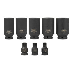 Jogo de Chaves de Caixa Hexagonais e Pontas de Impacto XZN JBM 1/2″ 8 Peças - Image 3