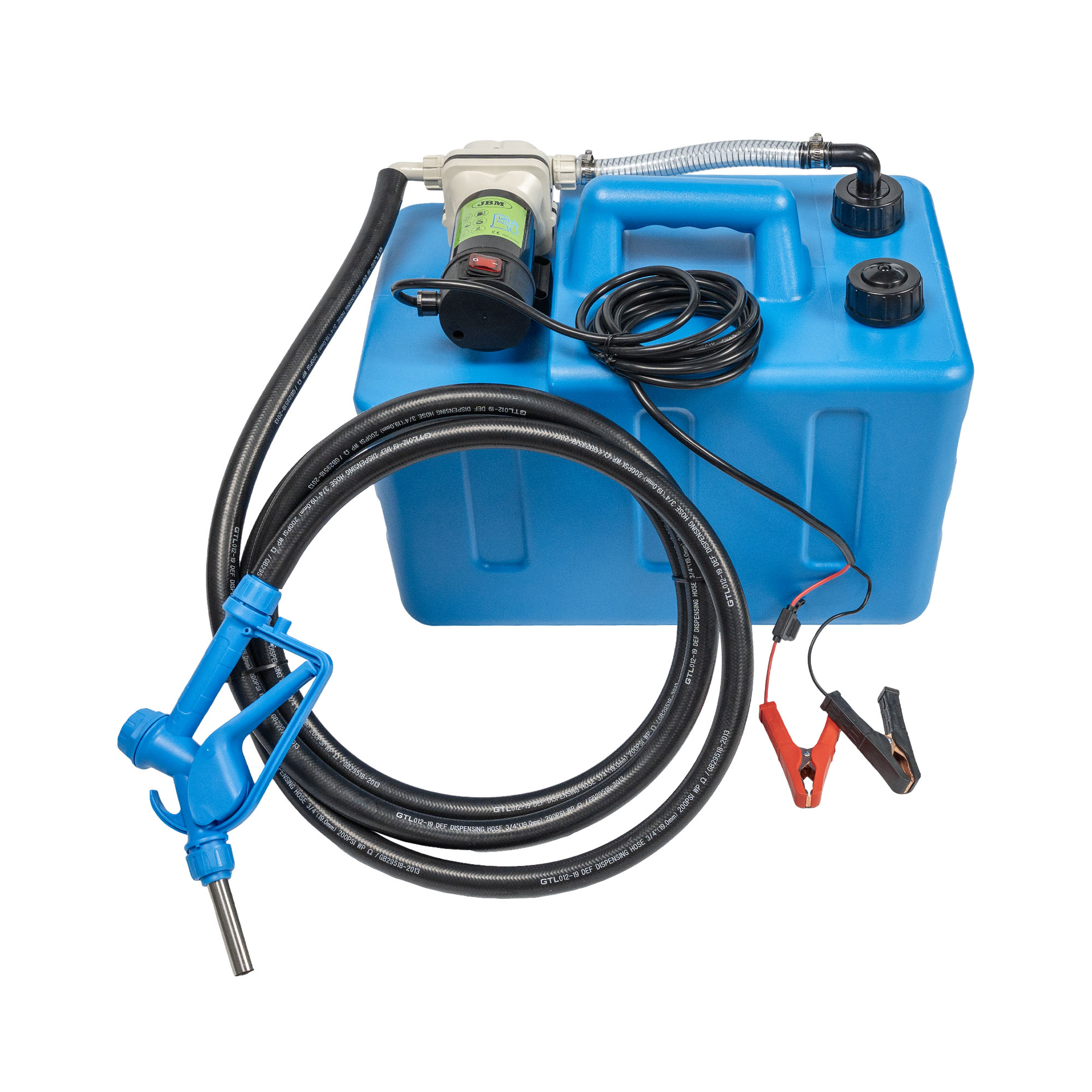 Bomba Elétrica para AUS32 com Tanque 50L JBM 12V 17L/min
