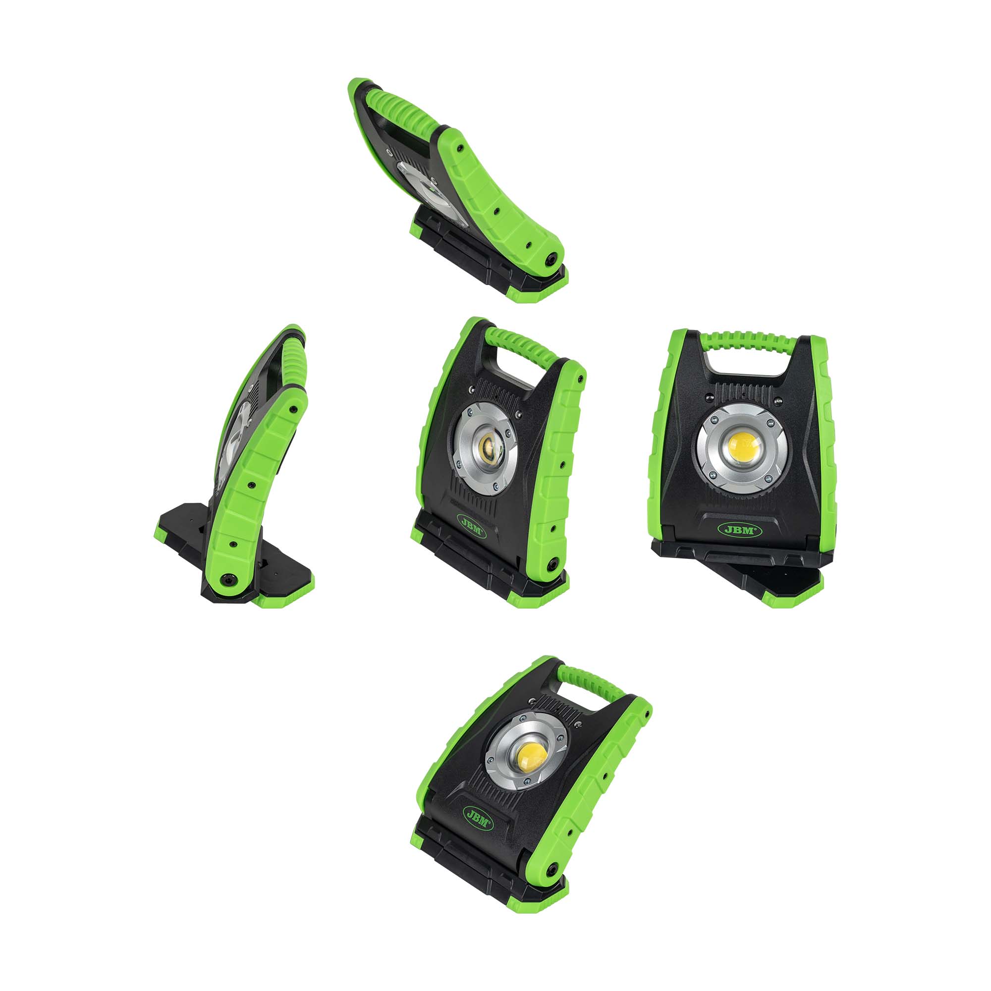 Projetor LED Portátil JBM 10W com Sensor de Movimento Infrarredores 1000Lm