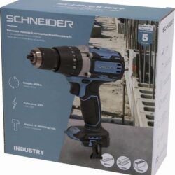 Berbequim Aparafusador de Percussão SCHNEIDER 20V 65Nm com 2 Baterias 2Ah - Image 2