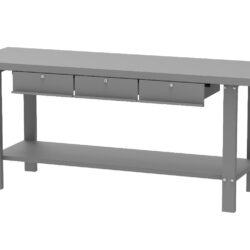 BANCADA TRABALHO 2000x640x865MM C/ 3 GAVETAS HWB3 HEAVYWARE