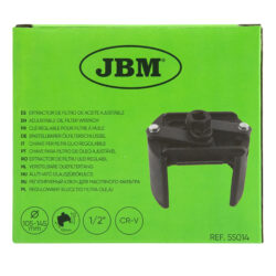 Extrator Ajustável de Filtro de Óleo JBM 105-145MM 1/2 Polegadas - Image 3