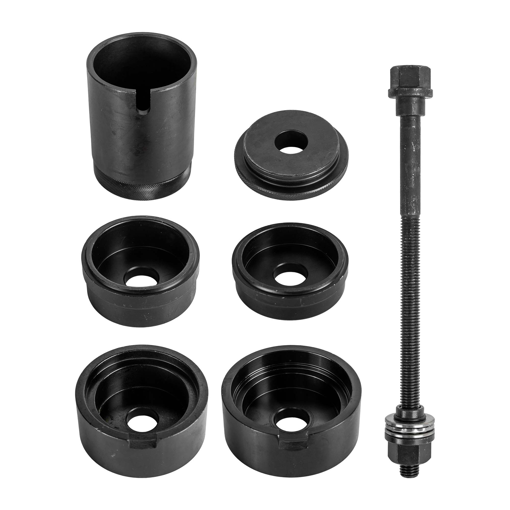 Set Extrator e Instalador de Silentblocks de Subchasis JBM para Mercedes Benz W220 W211 W203 8 Peças