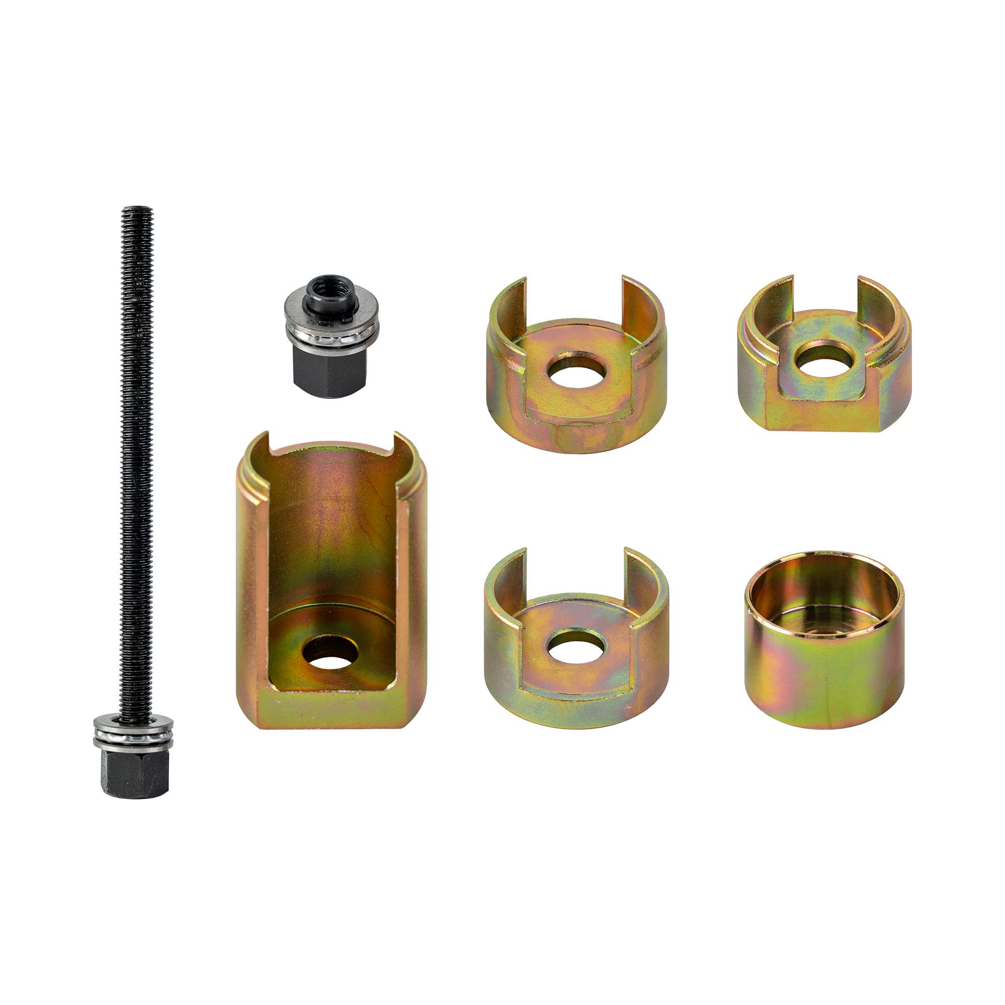 Conjunto Extrator de Silentblock de Cubo Traseiro para Tesla 3/Y JBM 7 Peças