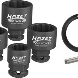 Módulo de Chaves de Caixa HAZET 1/2″ 11 Peças 342x172mm