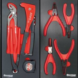 Carro de Ferramentas DRAKKAR XXL 7 Gavetas com 254 Ferramentas
