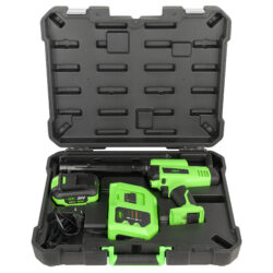 Pistola de Silicone JBM 20V 300 ml com Bateria e Mala