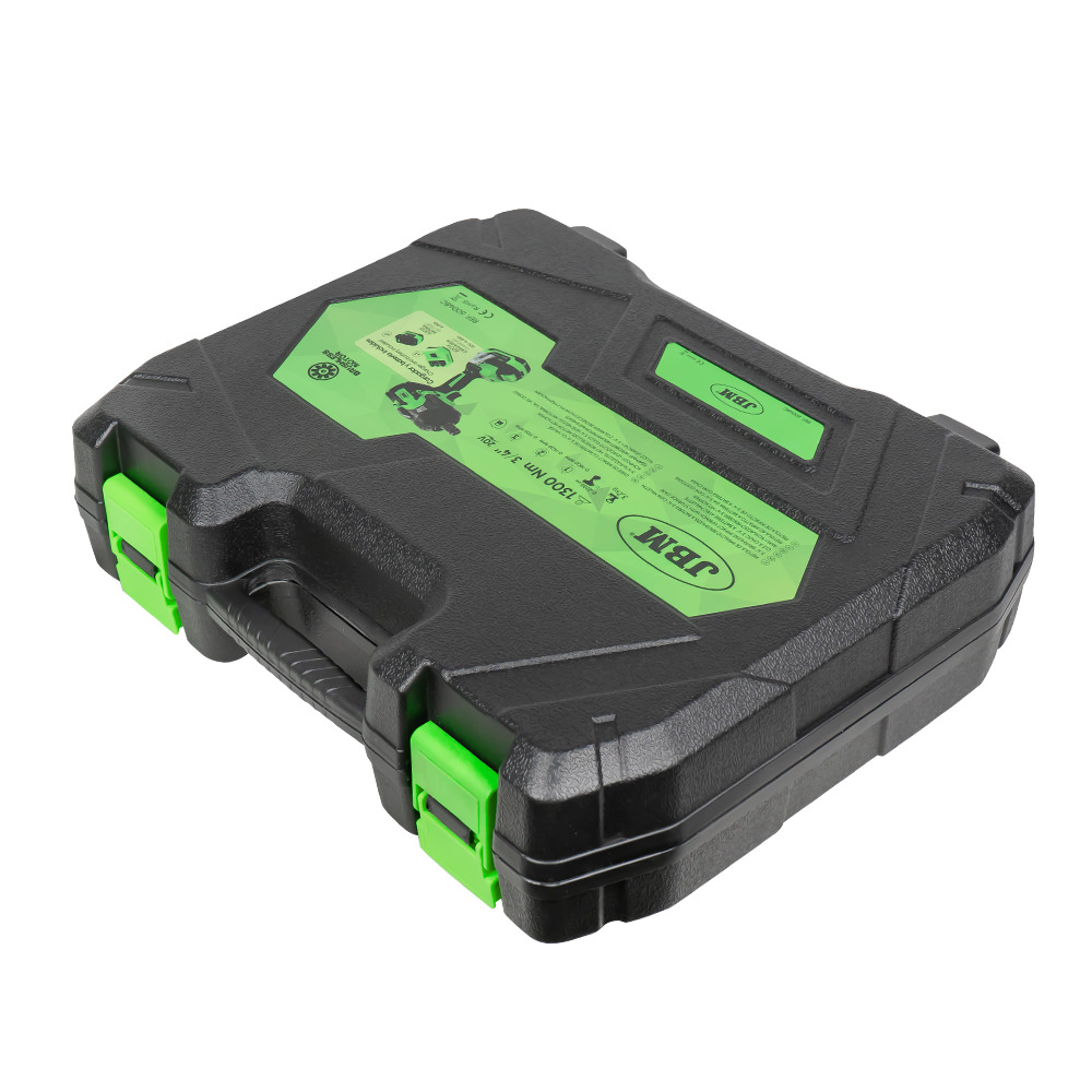 Pistola de Impacto Brushless JBM 3/4" 20V 1800Nm com Mala