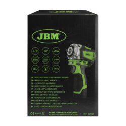 Pistola de Impacto Brushless JBM 3/8 Polegadas 12V 250NM - Image 6