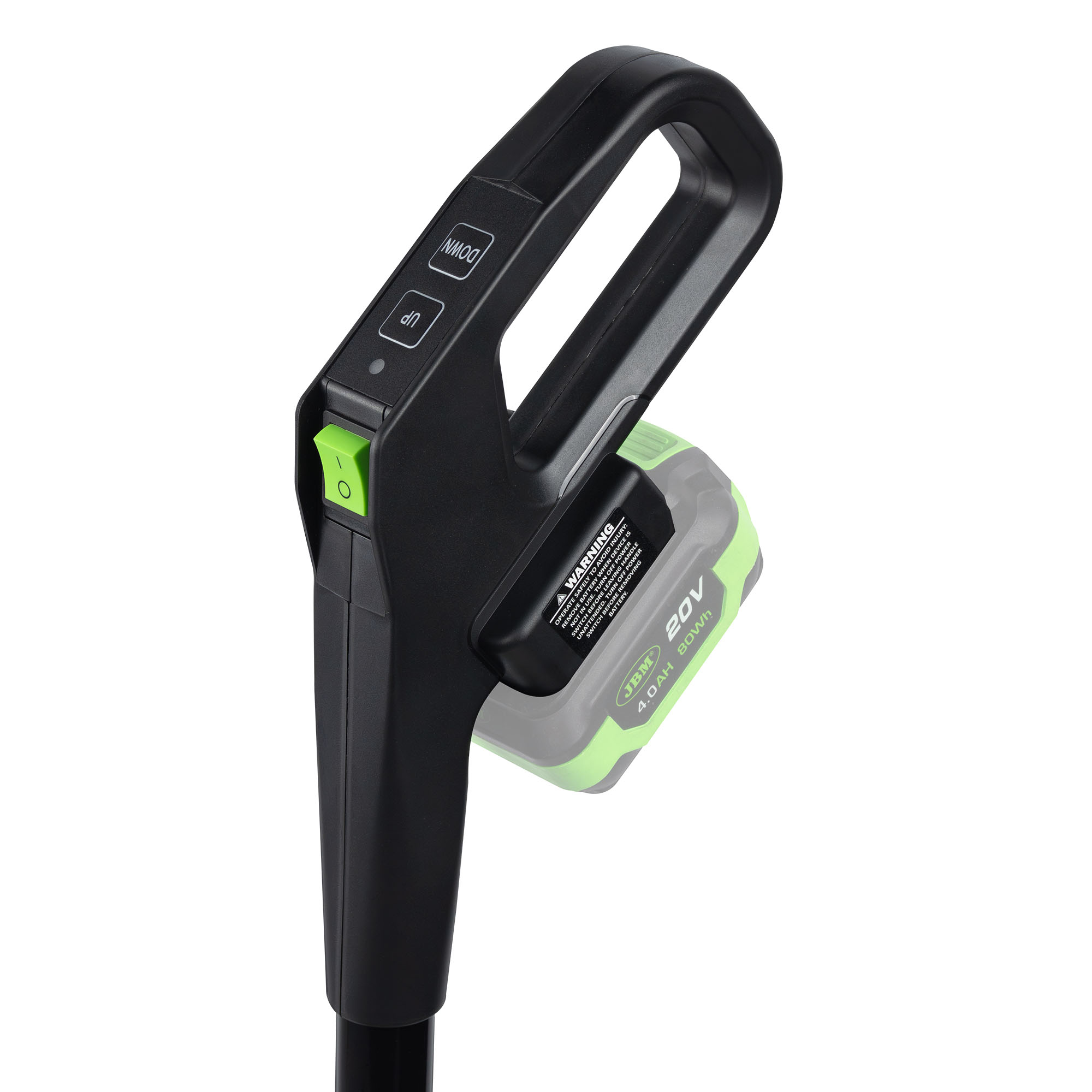 Macaco hidráulico de rodas JBM 3T a bateria 20V