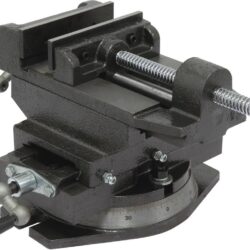 Torno de Fixação DRAKKAR 100mm Dupla Translação com Base Pivotante para Engenho de Furar