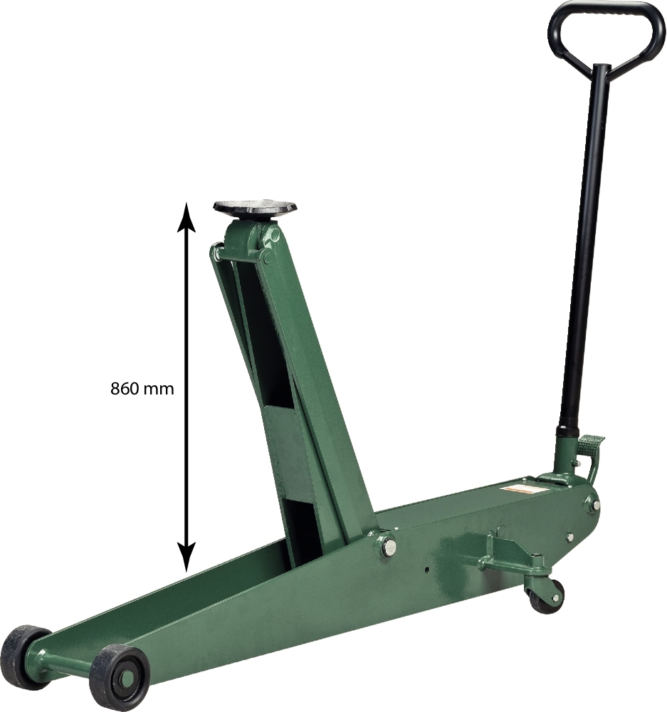 Macaco de Rodas Hidráulico COMPAC 3T com Pedal 130-860mm